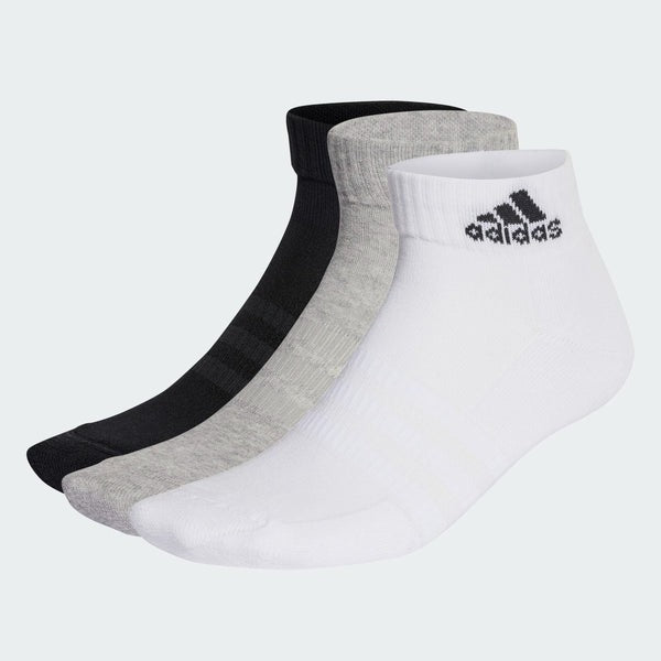 adidas 3PPK Cushioned Sportswear Unisex Ankle Socks