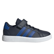 Load image into Gallery viewer, adidas Grand Court 2.0 Elastic Lace and Top Strap Kid&#39;s Sneakers
