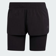 Load image into Gallery viewer, adidas Run Icons Two-in-One Women&#39;s Running Shorts
