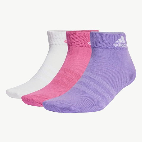 adidas 3 Pairs Thin and Light Women's Ankle socks
