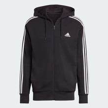 Load image into Gallery viewer, adidas Essentials French Terry 3-Stripes Full-Zip Men&#39;s Hoodie
