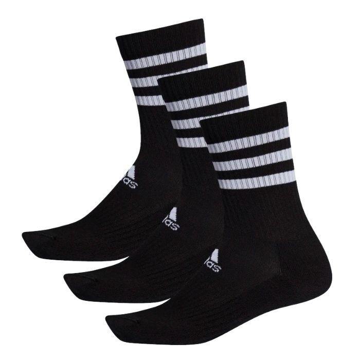 Adidas 3-Stripes Cushioned Crew 3PK Socks - orlandosportsuae