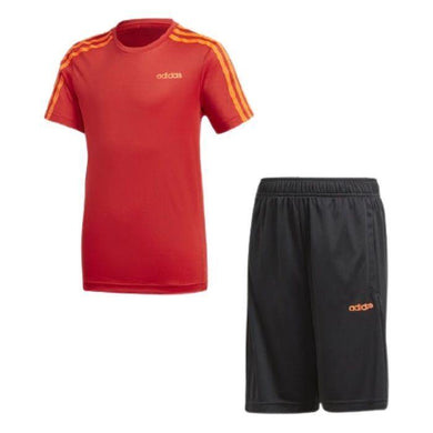 Adidas 3 Stripes Shorts Set for Kids - orlandosportsuae