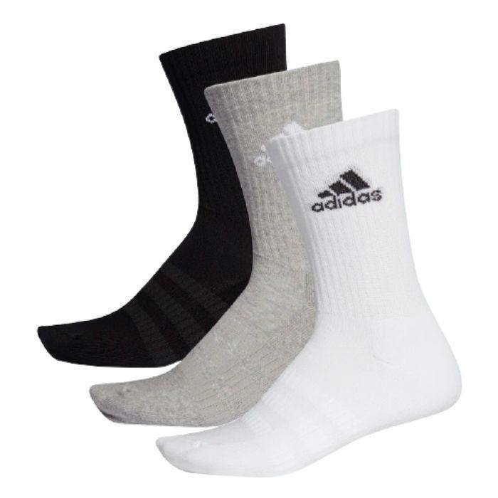 Adidas Cushioned Crew 3PK Socks - orlandosportsuae