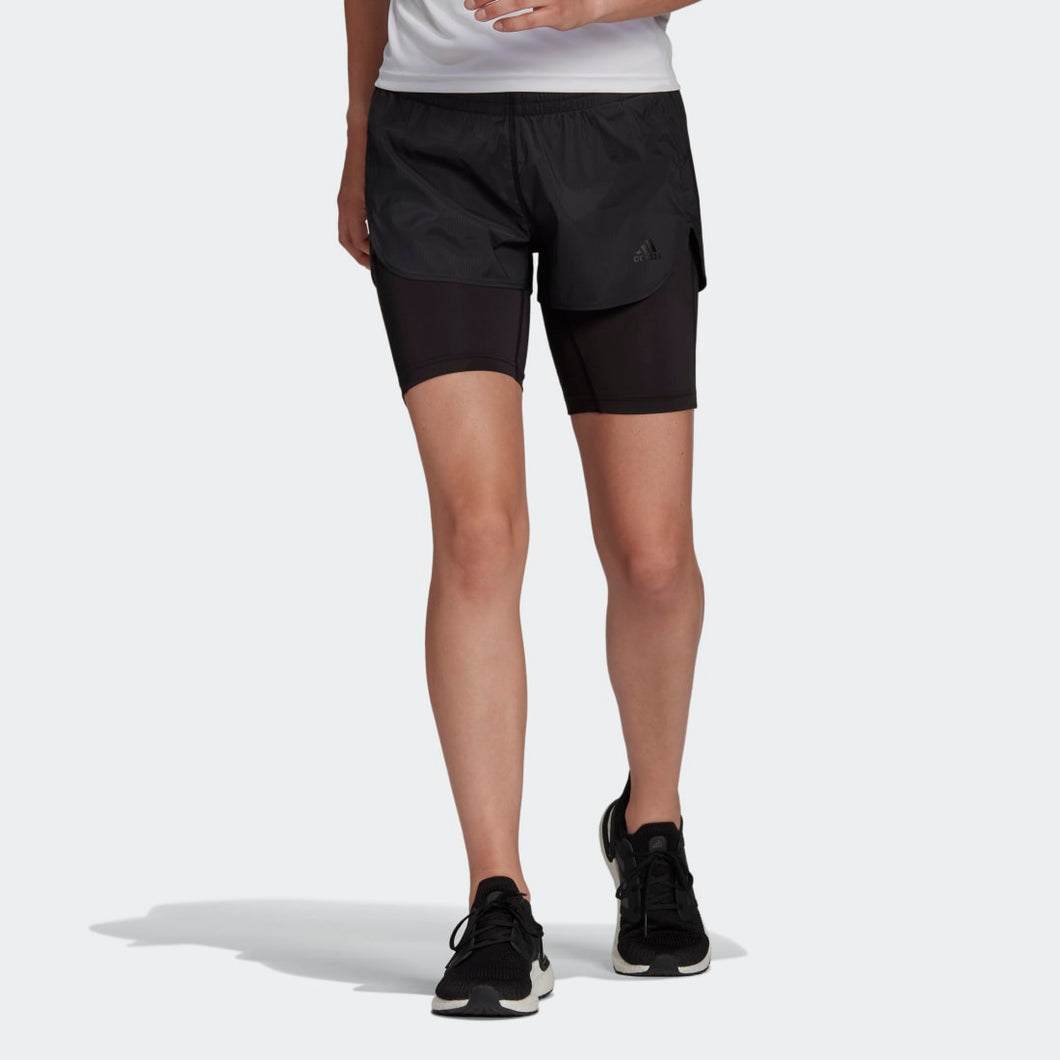 adidas Run Fast Two-in-One Women's Shorts