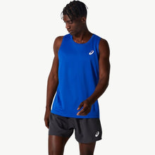 Load image into Gallery viewer, asics Silver Men&#39;s Singlet
