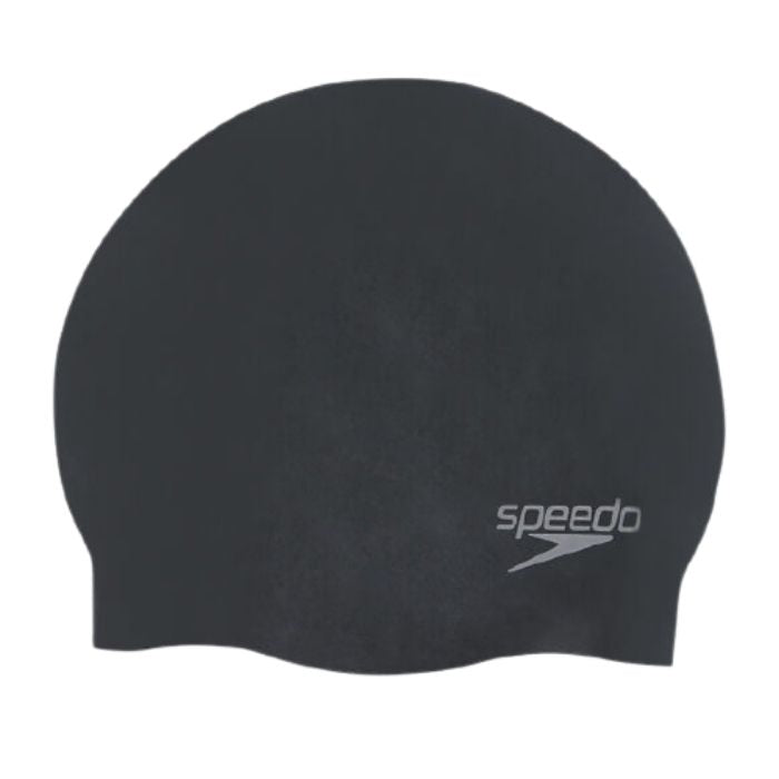 speedo Plain Moulded Silicone Swimming Cap